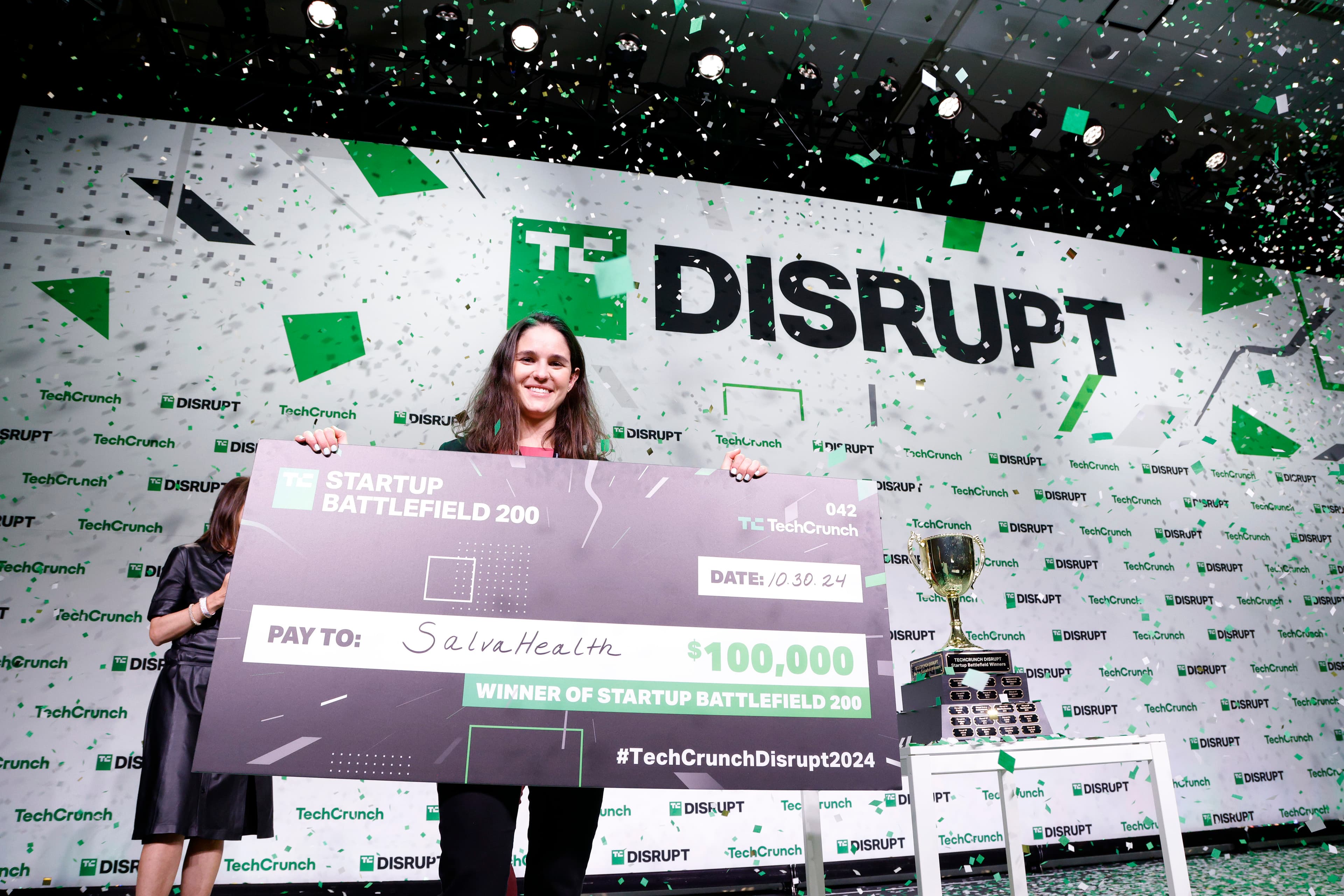 Startup Battlefield-ის სცენა და მონაწილეები Disrupt კონფერენციაზე