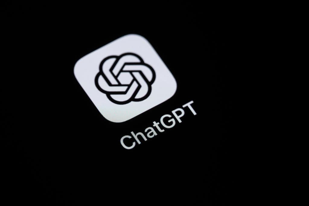 ChatGPT-ის ინტერფეისის კონცეპტუალური გამოსახულება