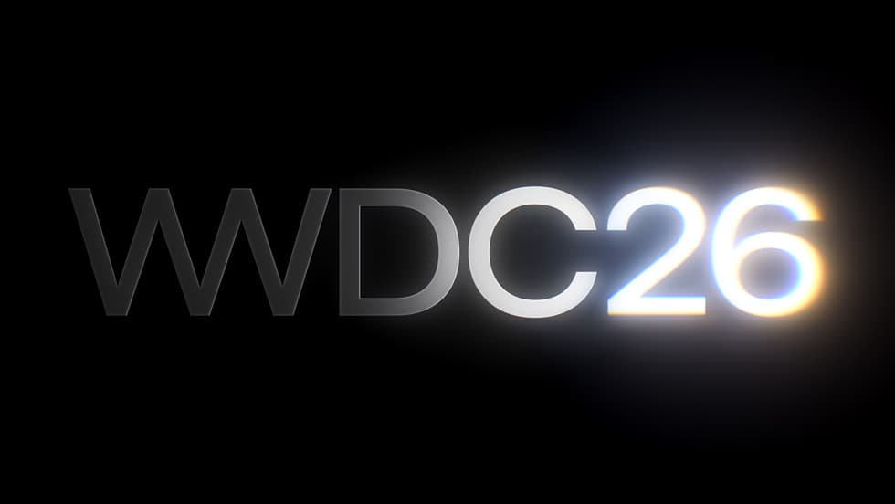 Apple-ის WWDC 2026-ის ლოგო და ხელოვნური ინტელექტის კონცეფცია
