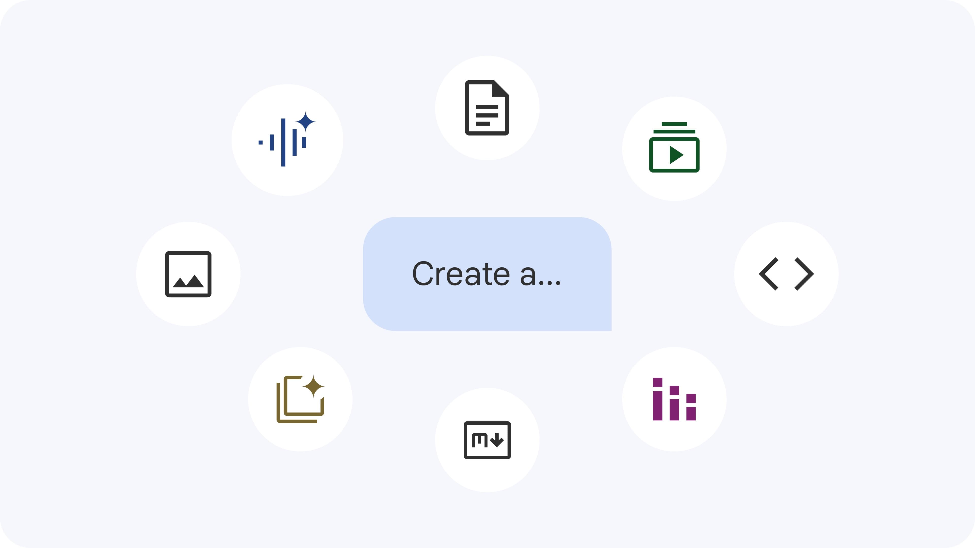 NotebookLM-ის ინტერფეისი Google-ის ეკოსისტემაში