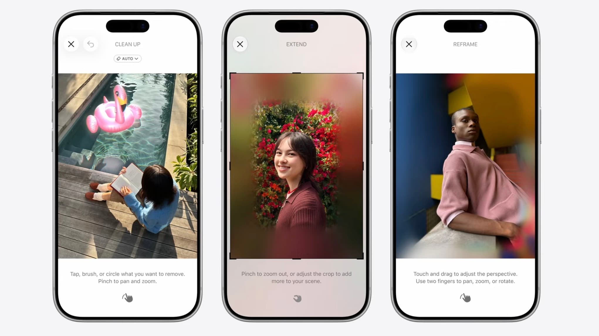 Apple-ის ახალი AI ფოტო-რედაქტირების ინტერფეისი iPhone-ზე