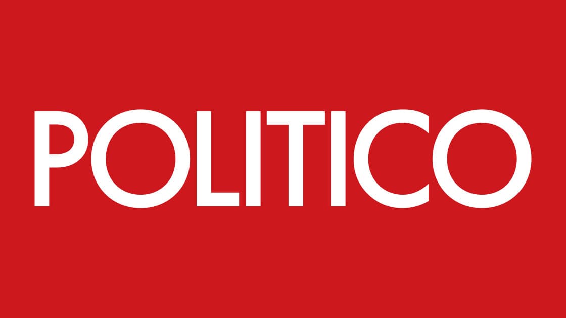 Politico-ს ლოგო და გამოცემის რედაქციის სამუშაო პროცესი