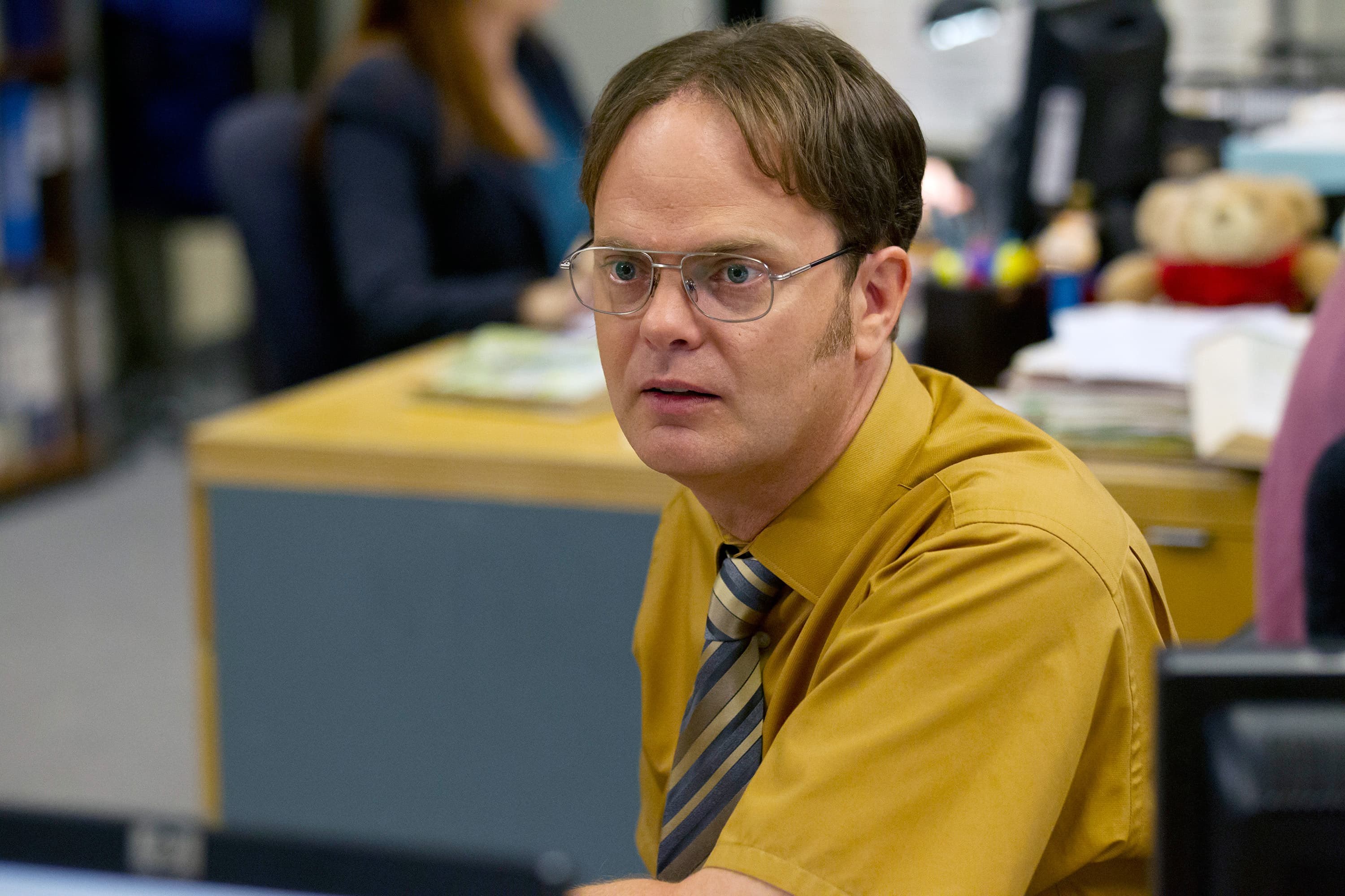 Rainn Wilson ინტერვიუს დროს