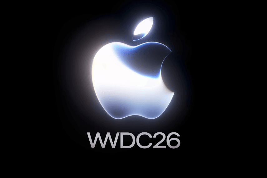 Apple-ის ლოგო და Siri AI-ს წარდგენა WWDC26-ზე