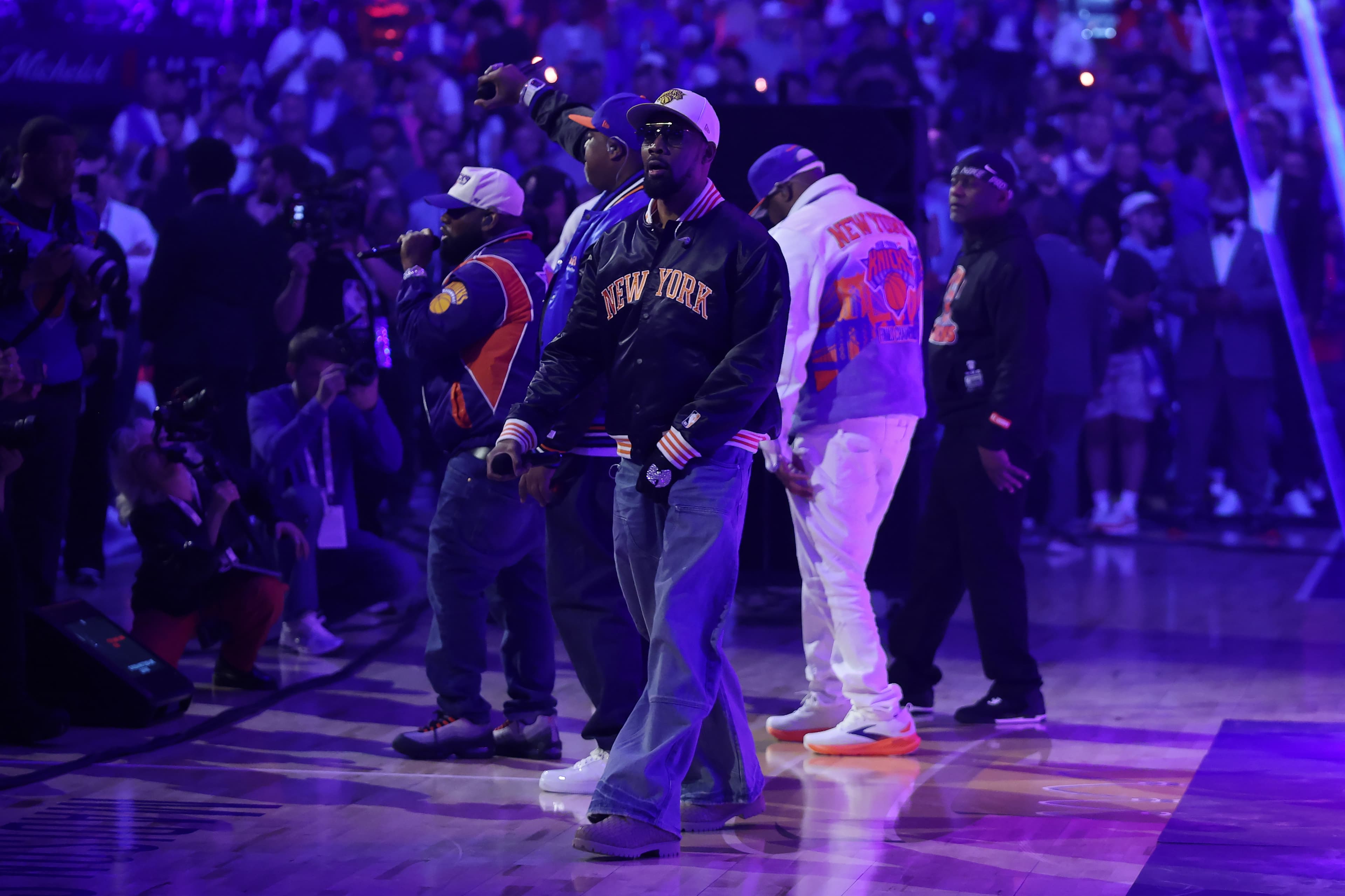 Wu-Tang Clan-ის წევრები Madison Square Garden-ის სცენაზე