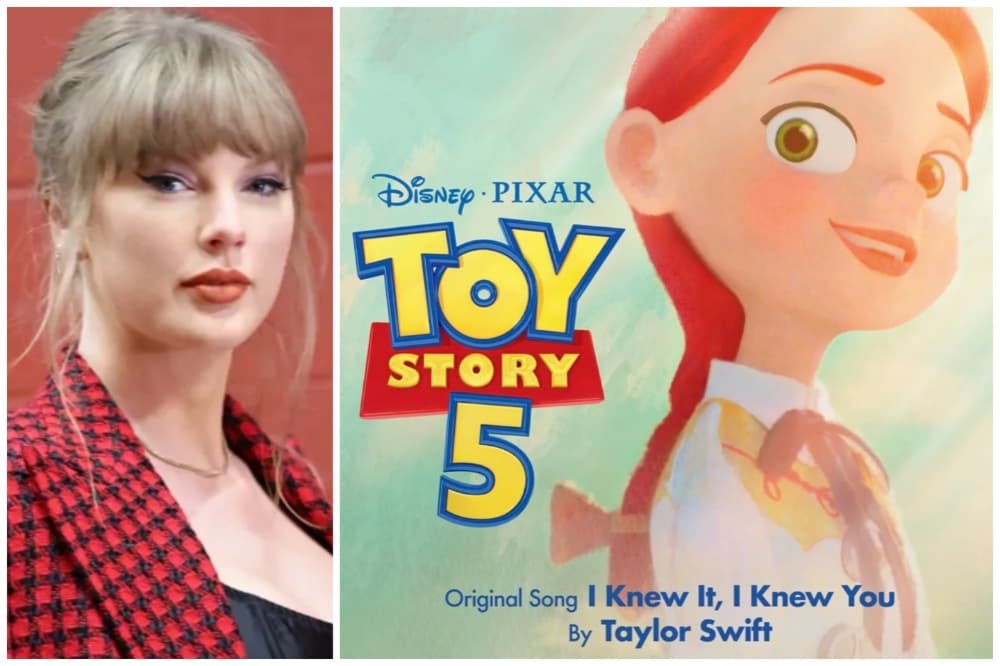 ტეილორ სვიფტი Toy Story 5-ის პრემიერაზე სამსახიობო გუნდთან ერთად