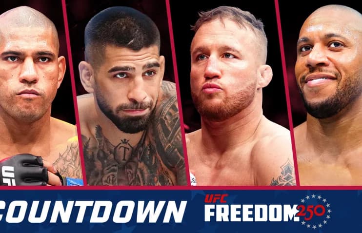 UFC-ის ოქტაგონი და დენა უაითი პრესკონფერენციაზე