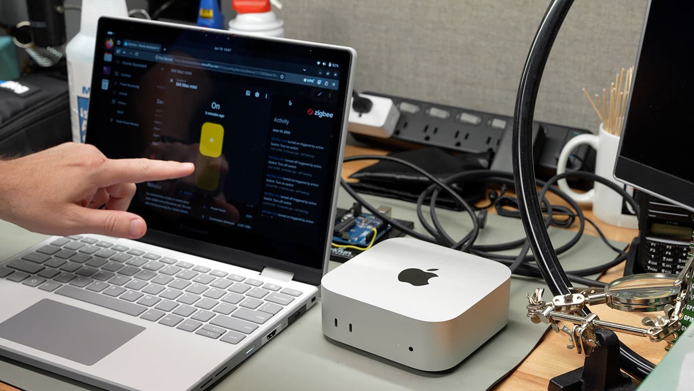 Apple Mac mini-ის დისტანციური მართვის კონფიგურაცია პარამეტრებში
