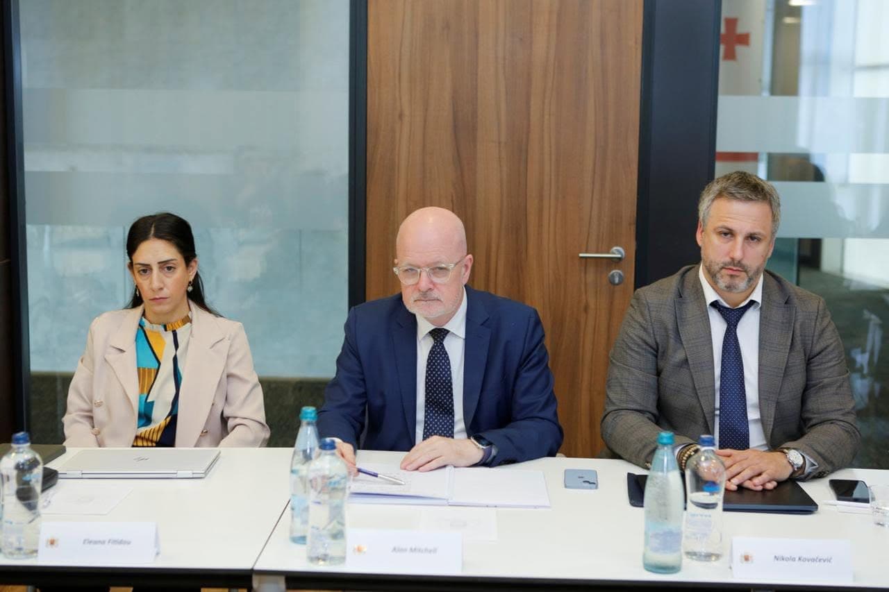 ევროპის საბჭოს დელეგაცია და იუსტიციის სამინისტროს წარმომადგენლები შეხვედრაზე